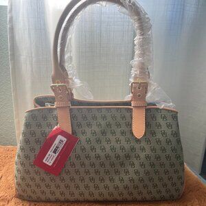 Dooney & Bourke Vintage Signature Monogram Shoulder Bag